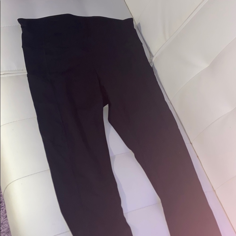 black leggings